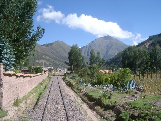 Train journey from Cusco to Lake Titicaca